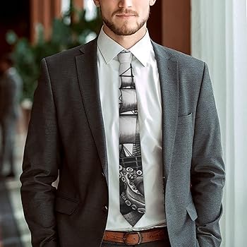 Amazon.com: ZXDSKGYN Men's Business Casual Tie Vintage